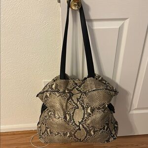 Snakeskin Pattern Tote Bag
